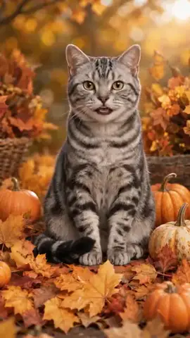 Thanksgiving ペット動画テンプレートのプレビュー