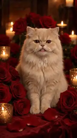 Valentine's Day ペット動画テンプレートのプレビュー